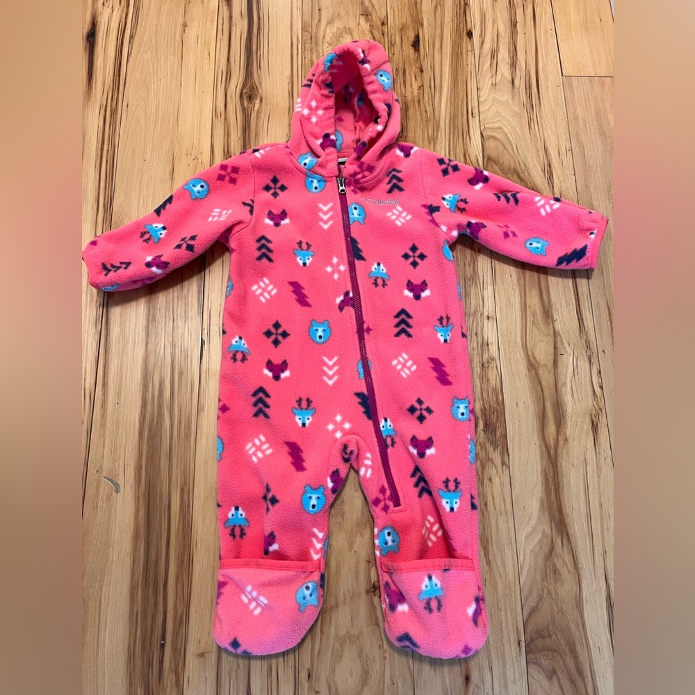 Columbia Infant Fleece Bunting 6-12 Months